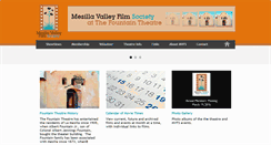 Desktop Screenshot of mesillavalleyfilm.org