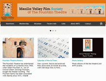 Tablet Screenshot of mesillavalleyfilm.org
